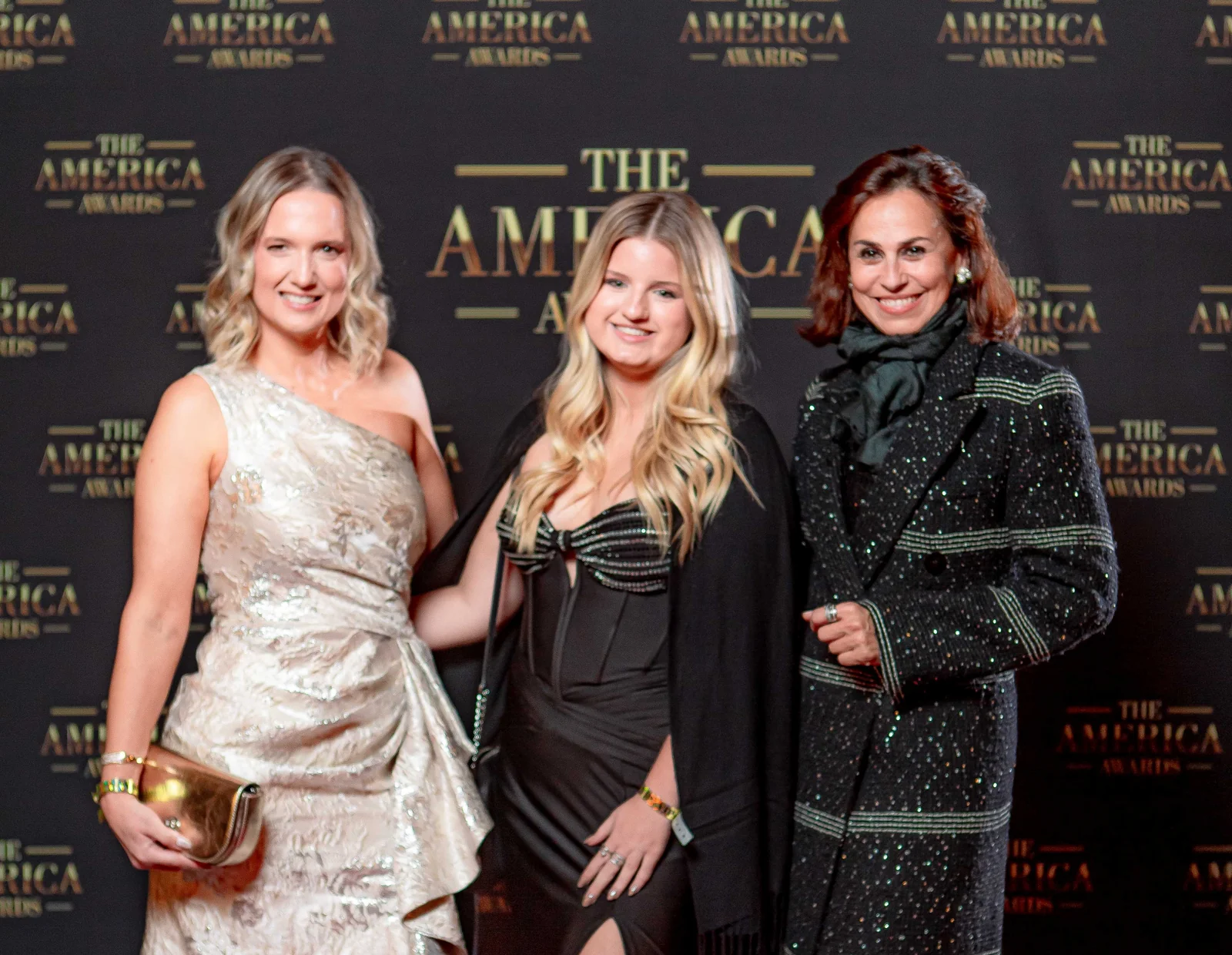 Guests on the red carpet at The America Awards